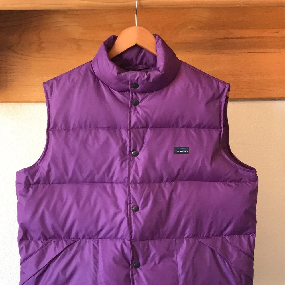 L.L. Bean Goose Down Puffer Vest - Picture 2 of 11